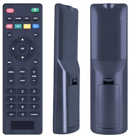 WKOLF Telecomando di ricambio per ricevitore satellitare digitale Anadol HD 200 + 777 Mini + 222 Pro + 222S
