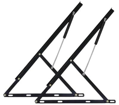 Meccanismo Di Sollevamento Del Letto Da 1,9-4,9 Piedi, Sollevatore Idraulico For Letto Di Stoccaggio For Carichi Pesanti, Carico Di 66-198 Libbre, Design Con Cerniera Pieghevole(60cm/23.6inch)