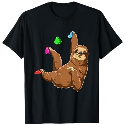 Cooles Faultier - Boulder Klettern T-Shirt