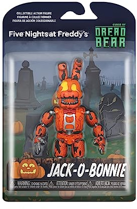 Funko Action Figure: Five Nights At Freddy's (FNAF) Dreadbear - Jack-O-Bonnie - Jack-o-Bonnie - Sammlerstück - Geschenkidee - Offizielle Handelswaren - Für Jungen, Mädchen, Kinder & Erwachsene