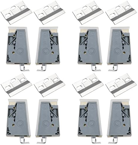 The Lord of the Tools 8PCS Hanging Bracket & Wall Hanger Plate Set Kitchen Cabinet Cupboard Wall Mounting & Overhead Wall Hanging 150KG Load Capacity