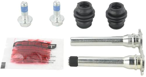 FEBEST 0874-G12F-KIT Führungsbolzen Bremssattel Kompatibel mit MITSUBISHI COLT VI Z3A, Z2A, MAZDA 6 Kombi GJ, GL, NISSAN X-TRAIL T32 | 0874-G12F-Kit passend für Sebring Stratus
