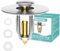 Wansiven Tappo per Lavabo, Tappo per Lavabo Bagno Pop-up Universale, Tappi Lavandino Bagno con Filtro di Scarico in Acciaio Inossidabile per Bagno e Cucina Fori di Scarico da 26-45 mm