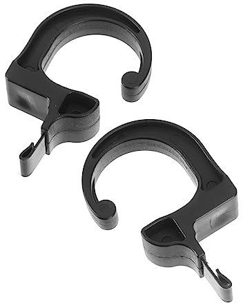 SUPVOX Car Umbrella Stand Decorative Hooks Black Handbags Tote Bags Vehicle Trunk Hook Auto Seat Hanging Back Seat Hook Umbrella Clip Plastic Holder