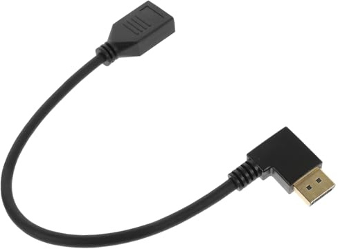 TOGEVAL High Definition Extender Wire Cable Extension Pc Cable Extension Male to Female Adapter for Monitor