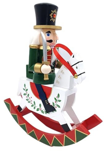 Weihnachtsdeko Weihnachtsdeko Vistaprint Traditionelles Schaukelpferd Holz Deko für