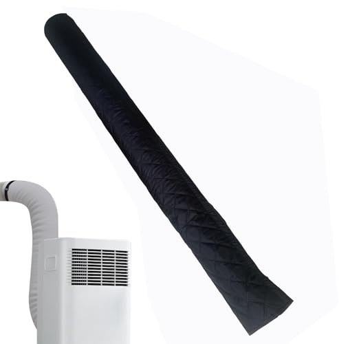 Manguito para conducto de aireación,Cubierta para manguera de aire acondicionado - impermeable 59 pulgadas | Manga aislada para escudo de eficiencia energética, tubo de longevidad