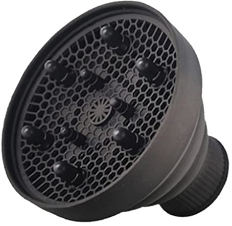 FIXOSHEE Silicone Windshield Cover for Blow Dryer Hair Diffuser Attachment and Portable Design for Travel Protects Hair Dryer from Dust