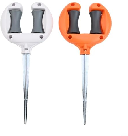 Oniissy Supporto per tubo da giardino con sistema a rullo per protezione delle piante e posizionamento sicuro nelle aiuole, realizzato in materiale ABS durevole, lunghezza 27 cm