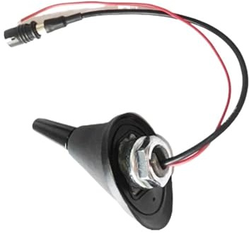 Antena de Coche Antena de Radio para Coche con Montaje en Techo, Amplificador, Conector SMB, Rosca Universal. Antena automotriz