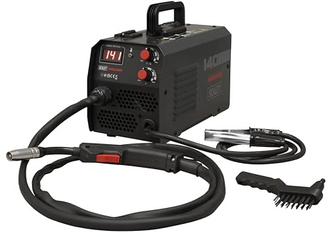 Sealey, 140A Flux Cored Gasless MIG Inverter Welder - MIG140i