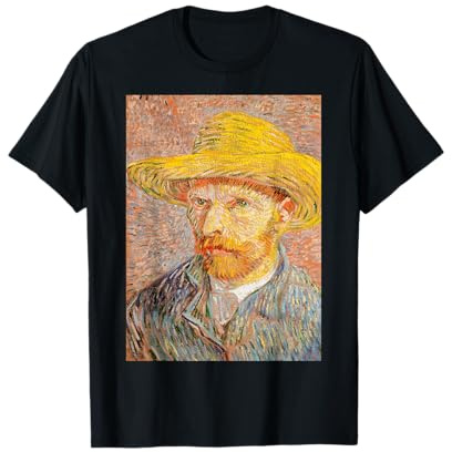 Artiste avec Un Chapeau de Paille 1887 Oeuvre de Vincent T-Shirt