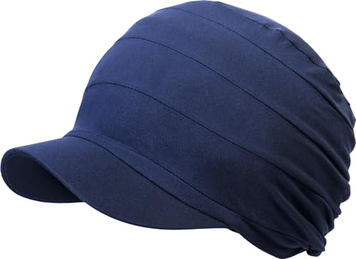 MESU Women Chemo Headwear Cancer Hats Brim Visor Cap Beanie Hat | for Hair Loss