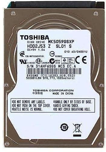 Toshiba Disco Rigido 500gb SATA 2.5 MQ01ABF050 5400RPM Laptop 8Mo