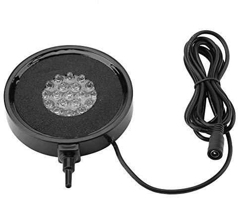 Aquarium Bubble Air Stone Unterwassergenerator Mehrfarbiges Getriebe LED-Leuchten Booster Aerostat Blase Luftpumpe Bubble Versorgung Aquarium Fisch Tank Zubehör EU Stecker 100-240V