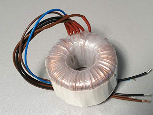 MOELETTRA TRASFORMATORE TOROIDALE 145VA Prim. 240V Sec.18V.6A. 5V. 7A. Protezione Termica 120°C RIPRISTINABILE