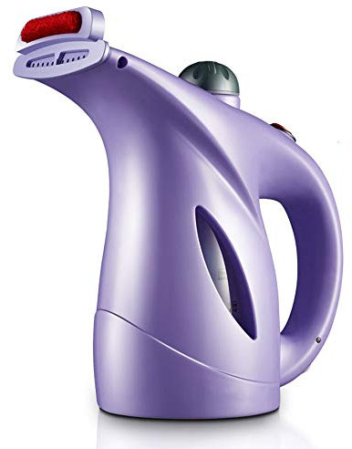 Ferro da Stiro a Vapore Ferro da Stiro Verticale Nuovo Stiratrice a Vapore Verticale Portatile Sterilizzare Ammorbidire Rimuovere Le Rughe spegnimento Automatico per Casa e Viaggio 800W 200ml,Viola