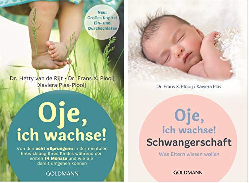 Oje, ich wachse-Set: Von den acht Sprüngen in der mentalen Entwicklung Ihres Kindes + Schwangerschaft: Was Eltern wissen wollen