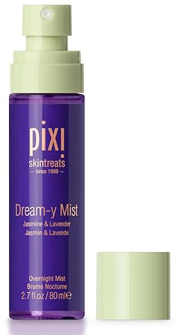 Pixi Beauty Dream-y Mist | Brume Viso Lenitiva | Idrata, Calma e Rilassa la Pelle con Gelsomino, Lavanda e Camomilla | 80 ml / 2,7 fl oz