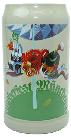 Steinfixx® - Boccale originale Oktoberfestkrug 1990 I I - Boccale da collezione