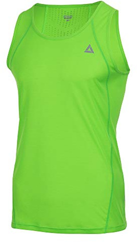 Airtracks Herren Laufshirt Ärmellos - Kurzarm Tank-Top Comfort Line Funktionsshirt - Runnig T-Shirt Singlet - Fitness - Jogging Shirt - Atmungsaktiv - Schnelltrocknend