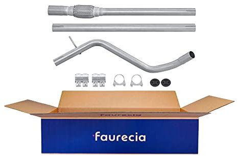 HELLA 8LA 366 002-191 Abgasrohr - Easy2Fit Kit - mitte - dreiteilig - Set mit Anbauteilen