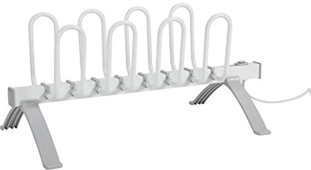 Samnuerly Boot Dryer Shoe Dryer,Electric Boot Dryer, Wall-Mounted Shoes Rack Organizer Winter Shoes Warmer Dry Rack for 4 Pairs Of Shoes (4pair) (4pair)
