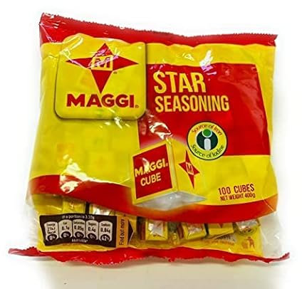 Kajal Indomie Nigerian Chicken Cubes - 105 Würfel (5% extra) | Hühnerbrühe 420g | Würzige Halal-Bouillon für Suppen, Eintöpfe & Soßen