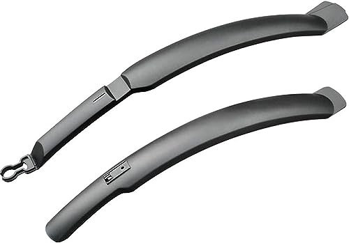 ELEGAM Fahrrad-Kotflügel, Fahrradteile, Rennrad, Mountainbike, Mountainbike, vorderer und hinterer Kotflügel, Spritzschutz-Set, flexibel, langlebig, mit Zubehör, Fahrrad-Kotflügel