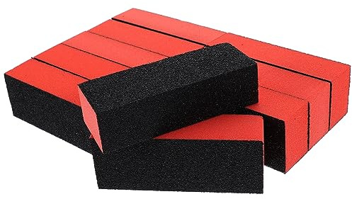 minkissy 3er-sets Nagel-finishing-set Pufferblock Schwamm Für Glatte Dauerhafte Nägel 10 Stück * 3