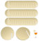 Hezhou 30 Stück Acryl Getränk Tags Party Getränk Tag Glasmarkierung Glasmarkierer Glas Markierung Wiederverwendbare Glas Identifikations Getränke Markierungen Weinglasmarkierer (39mm)