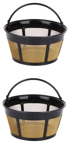 FUNOMOCYA 2piezas Filtro De Café Inoxidable Herramienta De Preparación De y Café Casa