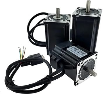 Nema 23 Stepper electronic starter Driver Servo electronic starter 57HBS2401 76 Closed-loop step electronic starter 1.3NM 1000ppr Hybrid closed loop step electronic starter DINZHHENGYIN(Motor and Line
