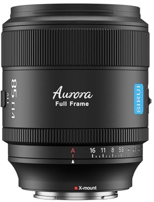 SIRUI Aurora 85mm F1.4 Full Frame Autofocus Lens for X Mount Cameras, Telephoto Prime Portrait Lens for X-A, X-E, X-T, X-PRO Series, X-H2/H2S, X-S10/20 (X Mount)