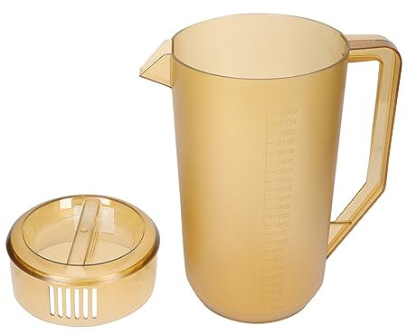 Hemobllo Jarra De Jugo Escarchado De Jarra De Agua Tapa Material De Acrílico y Pc Escala De Medición Para Refrigerar Agua El Hogar