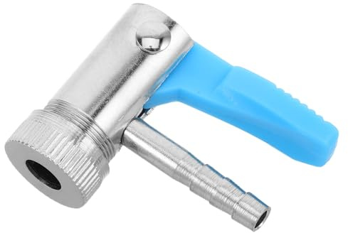 GLEAVI Embout de Gonflage en Cuivre à Clip 6Mm Raccord Rapide pour Tuyau d'Air Connecteur pour Gonfleur de Pneus Accessoire Compresseur Air pour Voiture et Moto
