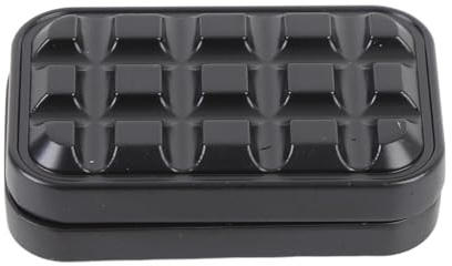 TOPINCN Fidget Slider, Aluminiumlegierung Metall Poker Push Card Stressabbau Spielzeug für Erwachsene Teenager mit Aufbewahrungstasche Geschenk für Freund Ehemann Vater (Black)