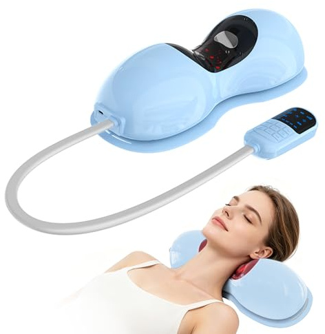 Estirador de cuello con calefacción, dispositivo inalámbrico de tracción