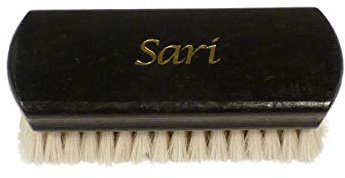 Sari hochwertige Glanzbürste aus echtem Ziegenhaar - Made in Germany