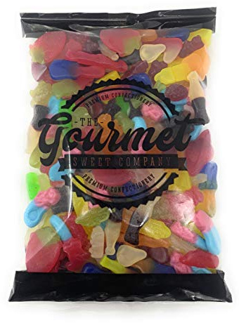 Gummy Sweet Mix 1kg Share Bag (Vegan) by The Gourmet Sweet Company