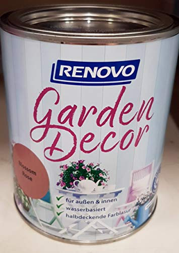 750 ml RENOVO garden decor, Blossom Rose halbdeckende Lasur