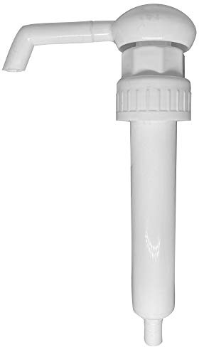 Ibex Mart Pumpspender für 5-Liter-Behälter, 38 mm, Dosierung von 15 ml, Weiß (1)