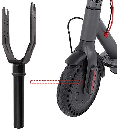 Scooter Vordergabel, Verschleißfestigkeit Aluminiumlegierung Vordergabel Ersatzteil, Elektroroller Vordergabel, für M365 Elektroroller Zubehör