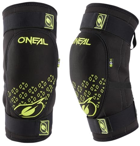 Oneal Dirt V.23 Protectores de rodilla (Black/Yellow,XS)