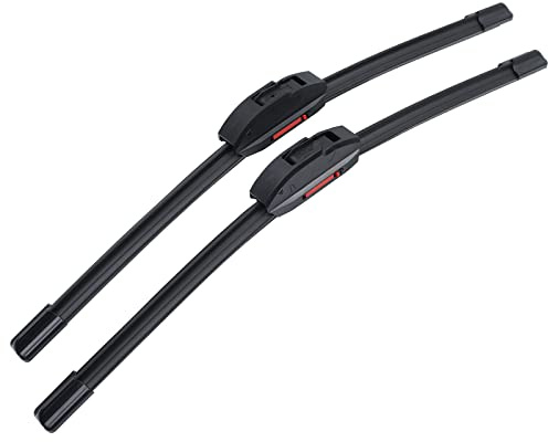 SKIHOT Auto Scheibenwischer für V-W Tiguan R-Line 2018-2023 25/22, Wischt gut und ist extrem leise, Auto Wischerblatt Set