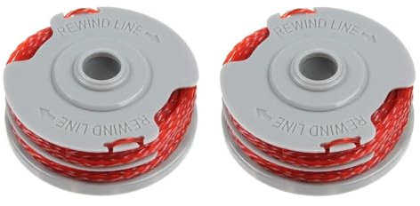 2PCS Strimmer Spool Line, Double Autofeed Spool, Strimmer Spool for Flymo, Standard 1.5mm 36ft Lawn Mower Replacement Spool, Replace of FLY021,Compatible with Flymo Power/Mini/Trim Grass Trimmer