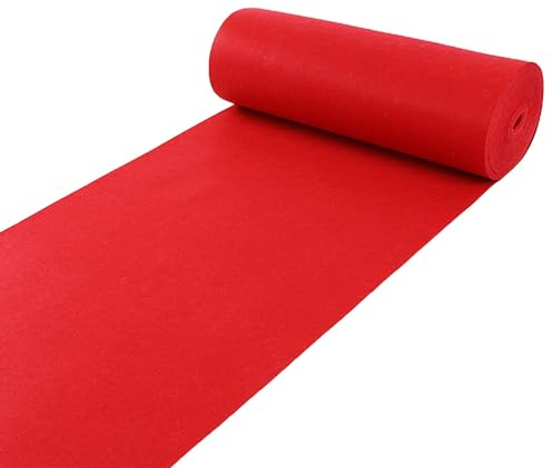 Camino de pasillo para bodas, rollo de alfombra roja de 10m, 15m, 20m, 25m, 30m y 50m, accesorios para interiores y exteriores, alfombra de pasarela para pasillo de fiesta de bodas ( Size : 1.2x50m )