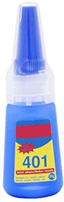 Colla Super Glue Liquid 401 Multiuso Trasparente Asciugatura istantanea per incollare materiali porosi Legno Carta Pelle Tessuto La super colla asciuga istantaneamente