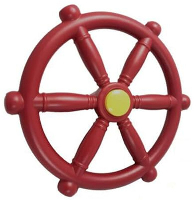 Swingset Accessories Outdoor Pirate Ships Wheel for Outdoor Playhouse Treehouse,Pirate Ship Wheel for Kids Outdoor Playhouse, Treehouse, Backyard Playset Or Swingset