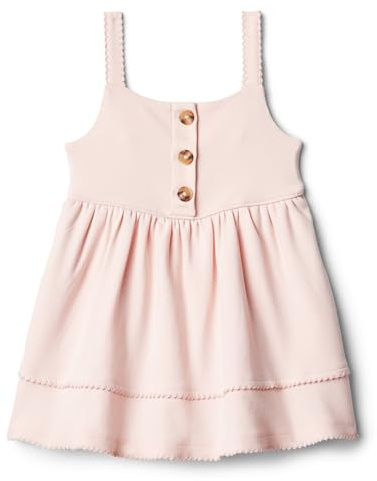 Amazon Essentials x Sofia Grainge Robe Évasée et Décontractée en Coton Bébé et Fille